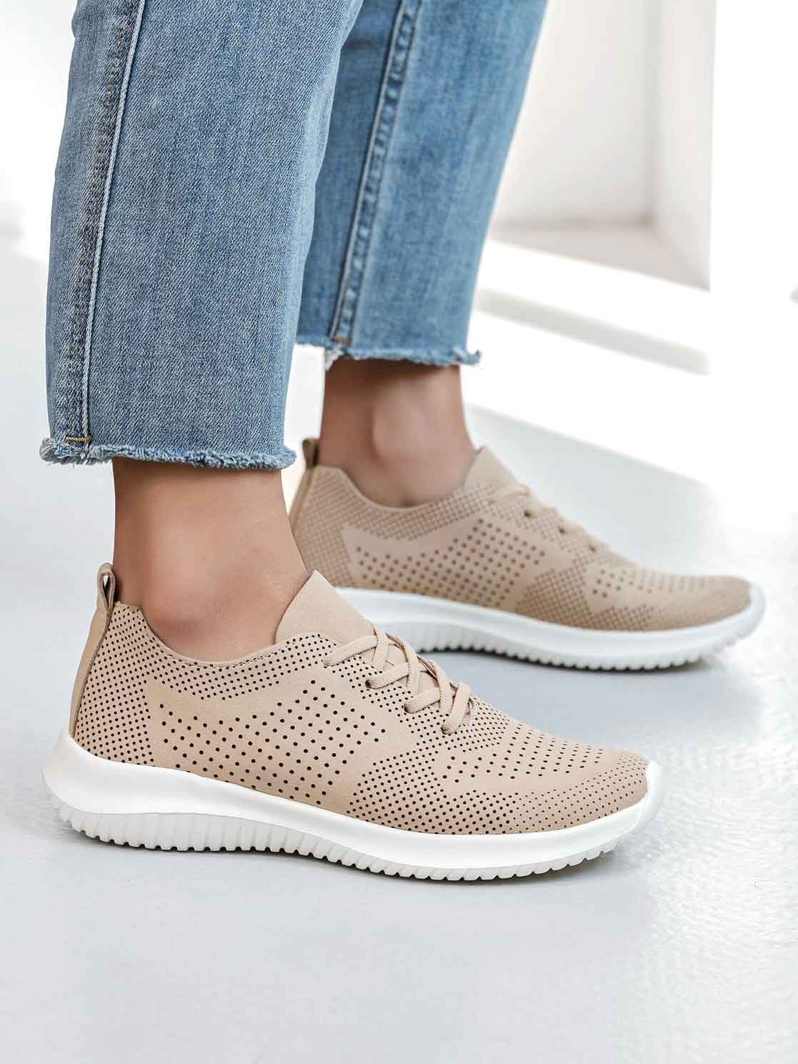 Ane - Lette og åndbare sneakers med klassisk snørelukning